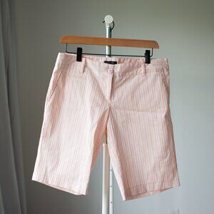 Pinstripe Shorts Pink